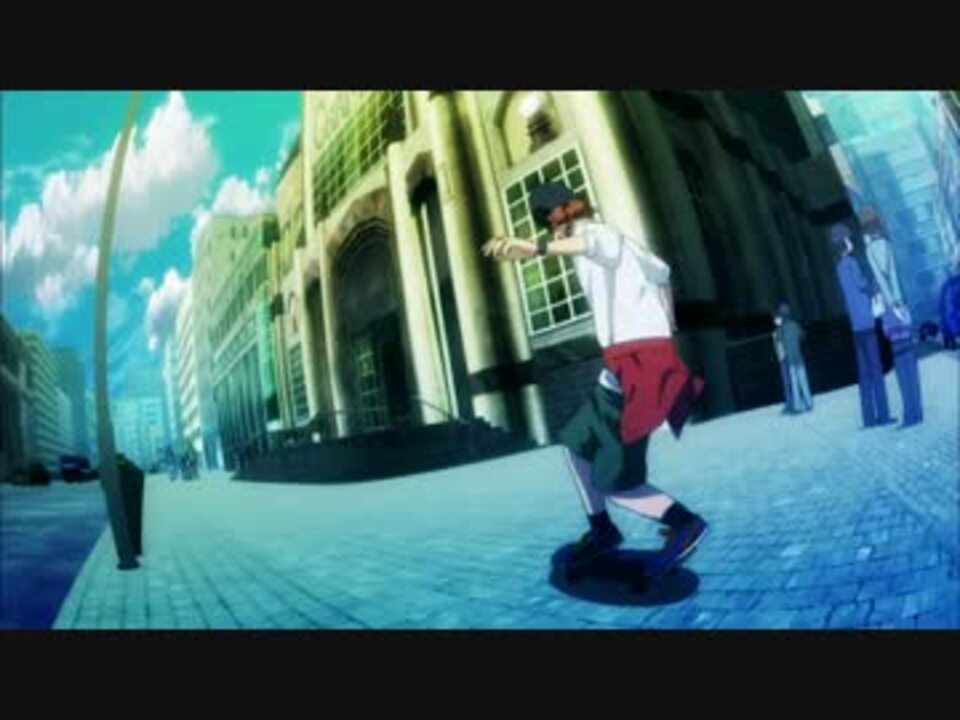 Sk8 アニメ K 現実的なスケボーシーンまとめ 八田美咲 ニコニコ動画