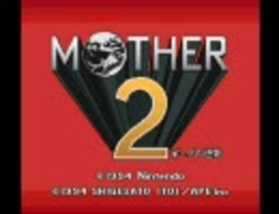 MOTHER2 BGM集 FLV版 Part1(001~023)