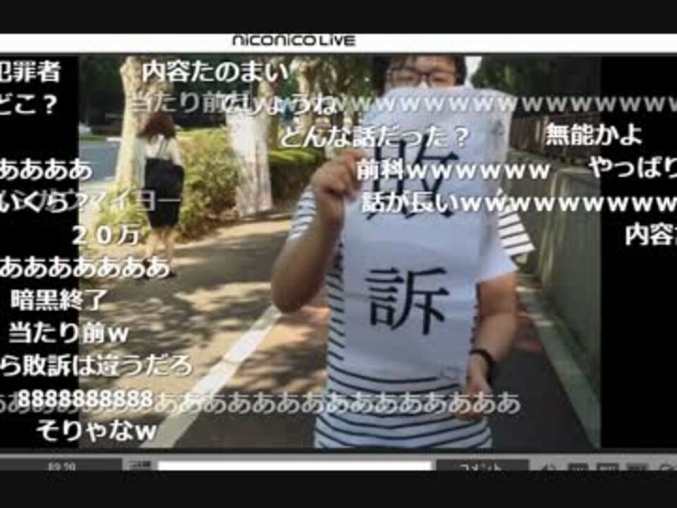 名誉棄損 横山緑こと久保田学に有罪判決が下る 東京地方裁判所 ニコニコ動画