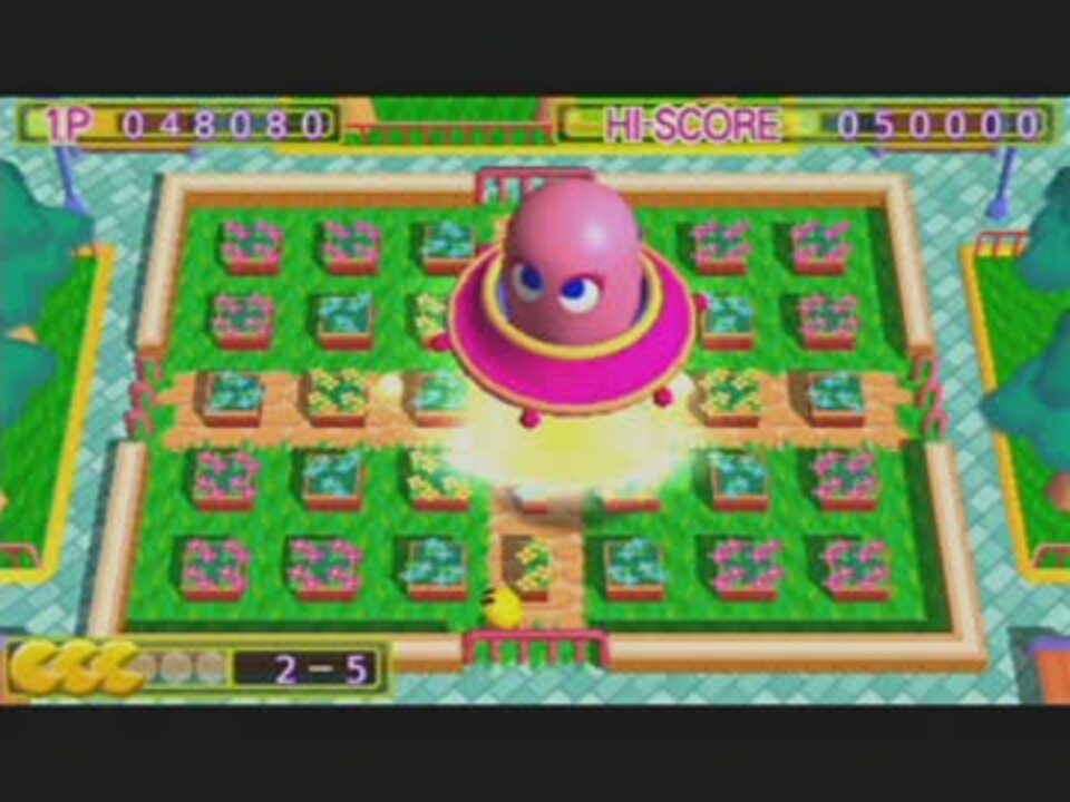 実況 Psp版ナムコミュージアムで遊ぶ Part5 アレンジ版パックマン 1 ニコニコ動画
