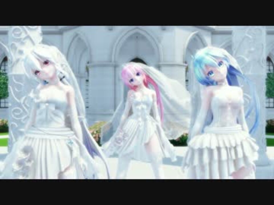 mmd オファー 白いドレス