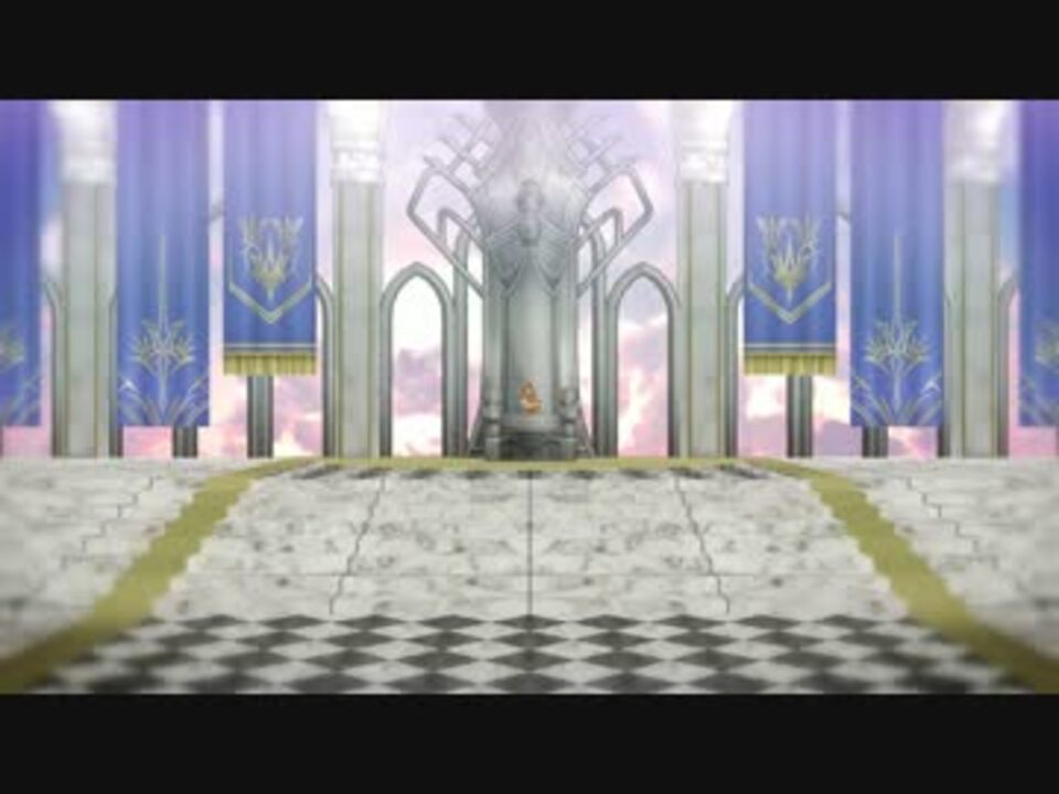 Fate Mmd 聖都正門と玉座と大騎士勲章とオリオン クマ 配布 ニコニコ動画