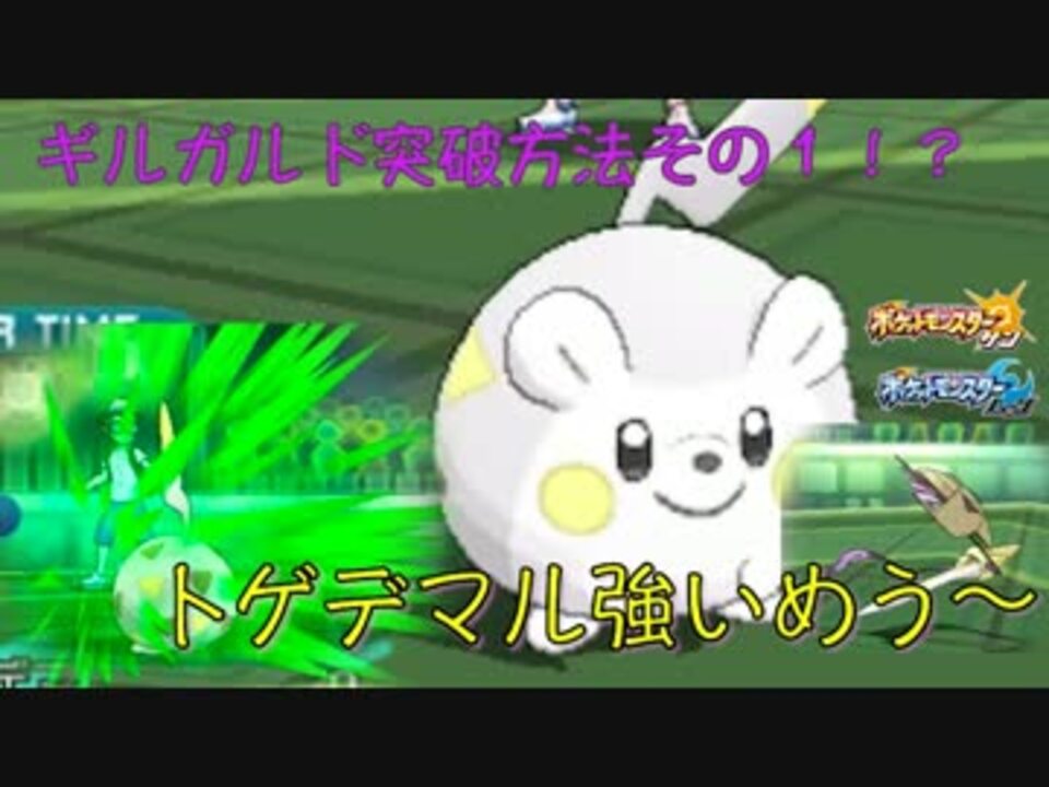 ポケモンsm その構築トゲデマル重くない ガルドキラー ニコニコ動画