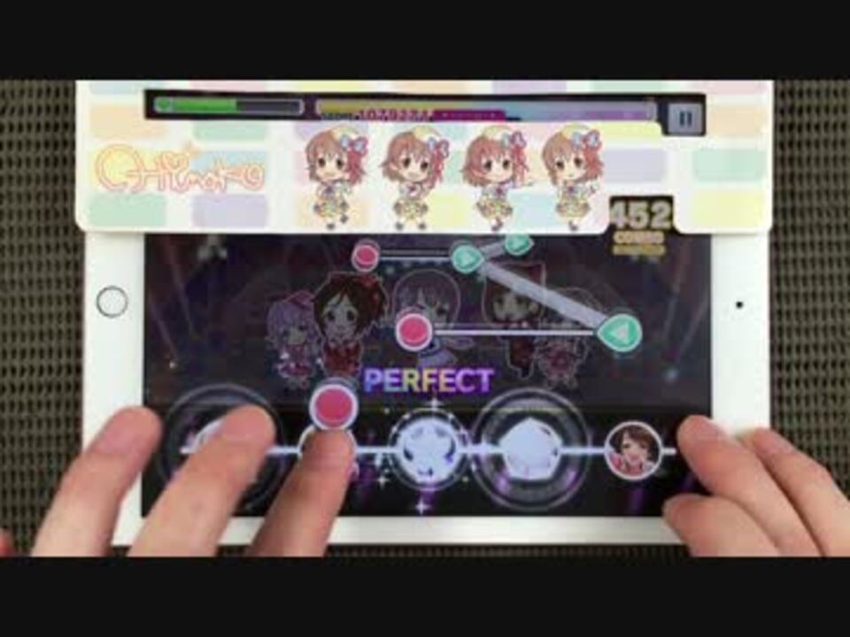 デレステ ミラー譜面 風色メロディ Master ミラー フルコン手元 ニコニコ動画