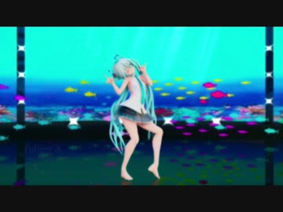 Mmdつみ式ミクさん Deep Blue Townへおいでよ カメラ配布 ニコニコ動画