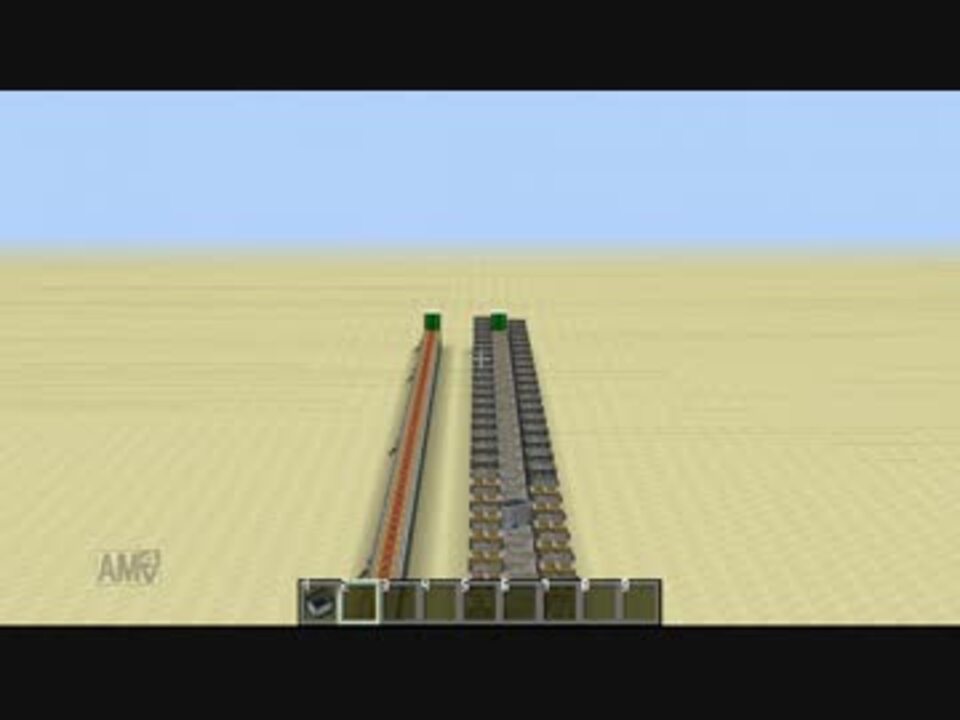 Minecraft 高速ピストントロッコ ニコニコ動画