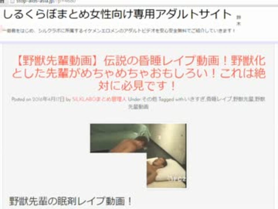 聖人サイトが紹介する 淫夢四章 Mp4 ニコニコ動画