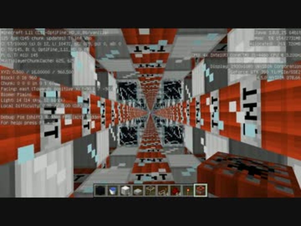 Minecraft 炸薬tnt9000個 m超級人間tntロケット 世界記録 ニコニコ動画