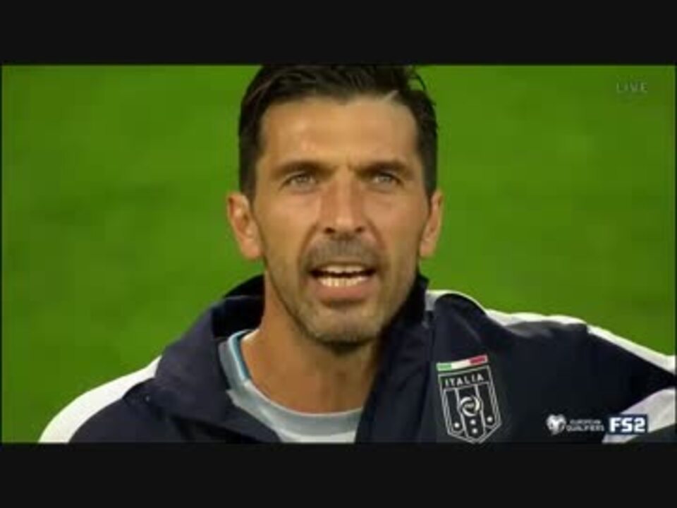 18w杯欧州予選 第7節 スペイン Vs イタリア 17年9月2日 ニコニコ動画