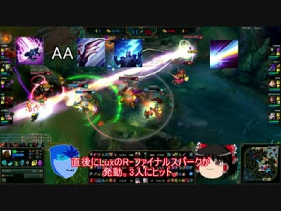 ゆっくり実況 お間抜けlolハイライト実況part7 Janna ニコニコ動画