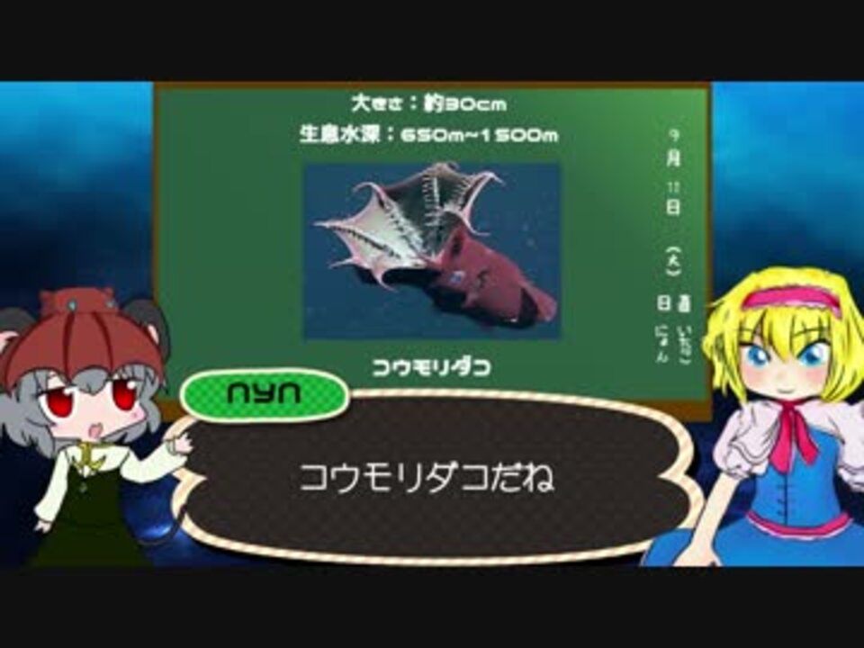 人気の コウモリダコ 動画 11本 ニコニコ動画