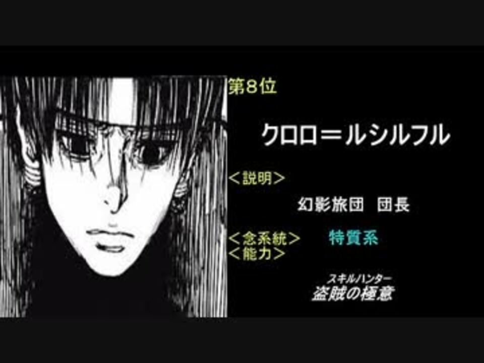 人気の Hunter Hunter 11年のアニメ 動画 157本 2 ニコニコ動画