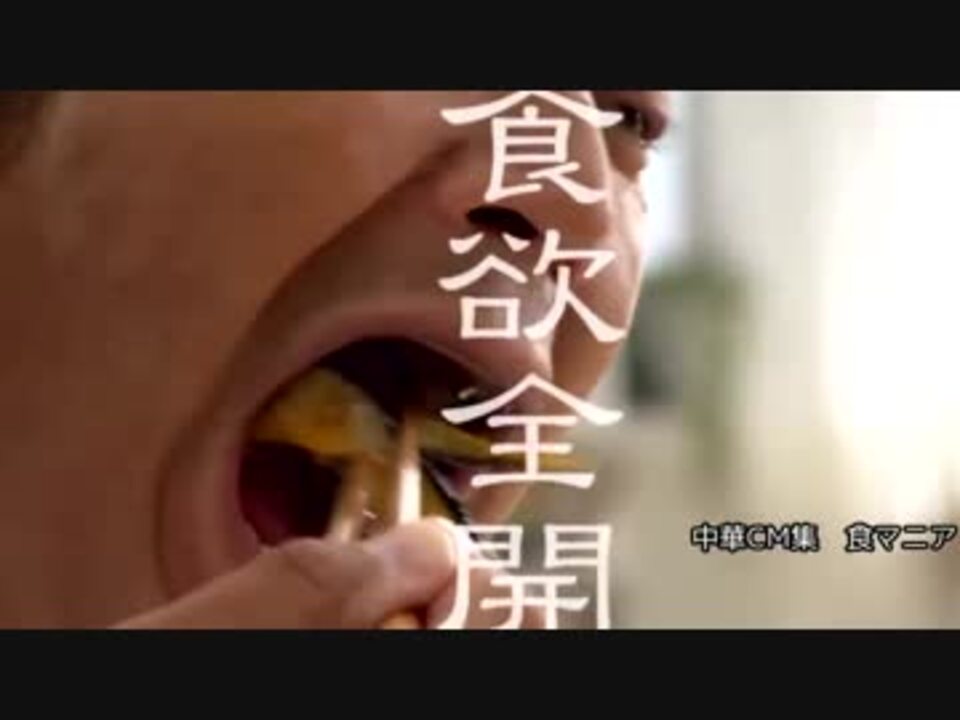 閲覧注意 史上最高に旨そうな中華cm厳選集を逆再生 ニコニコ動画