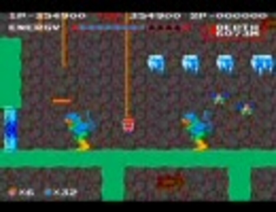 アーケードゲーム スペランカー ２３の鍵 1986年 3 3 ニコニコ動画