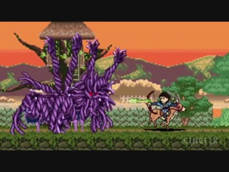 8bit もののけ姫をファミコン化 ジブリ ニコニコ動画
