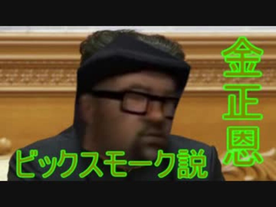 金正恩ビックスモーク説 Mp ニコニコ動画