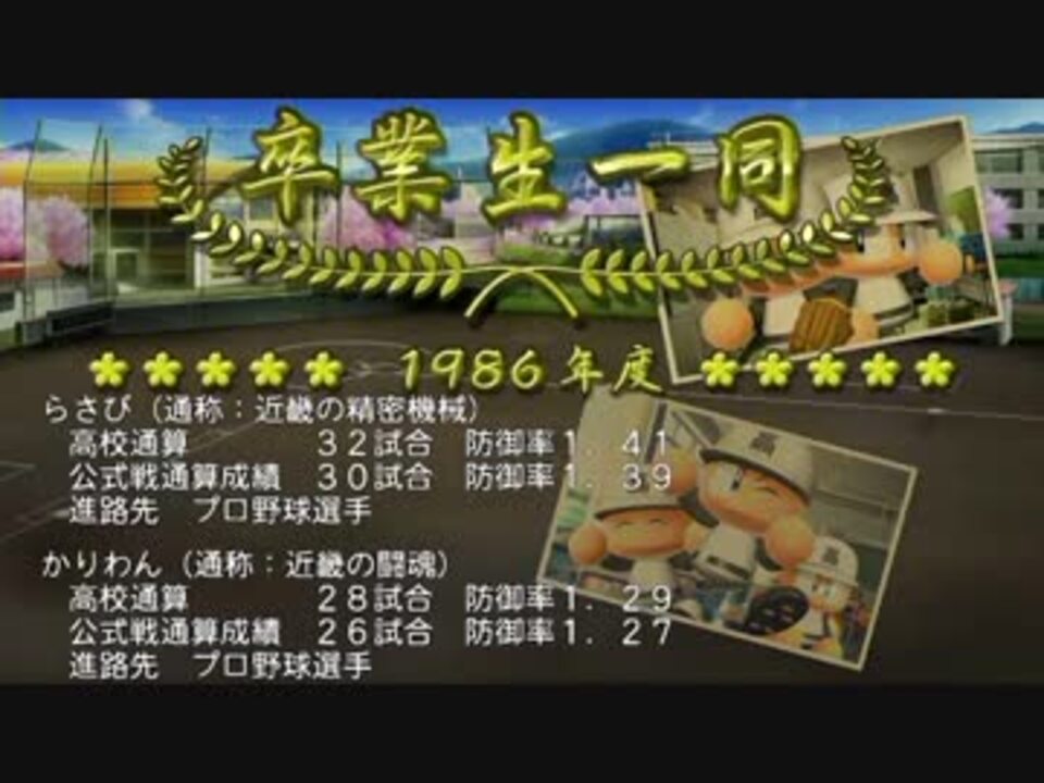 パワプロ16 栄冠ナイン 初年度から7連覇の世界記録 37 ニコニコ動画