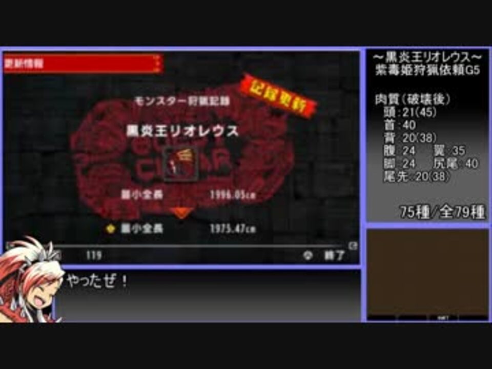 人気の 黒炎王リオレウス 動画 32本 ニコニコ動画