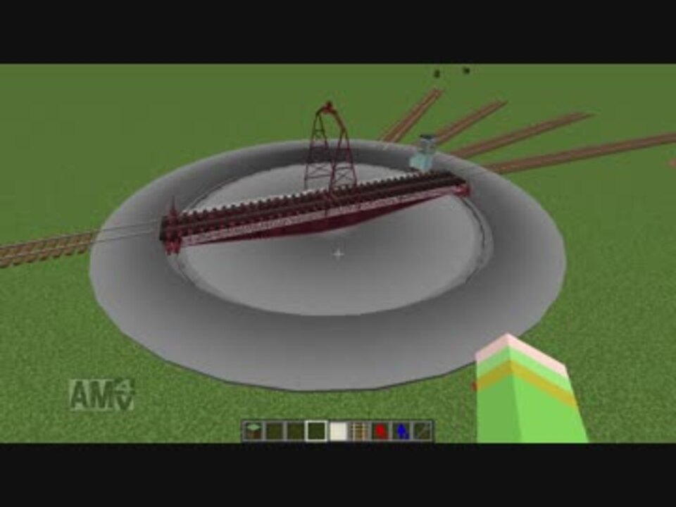 Minecraft Rtm 転車台モデル解説 ニコニコ動画