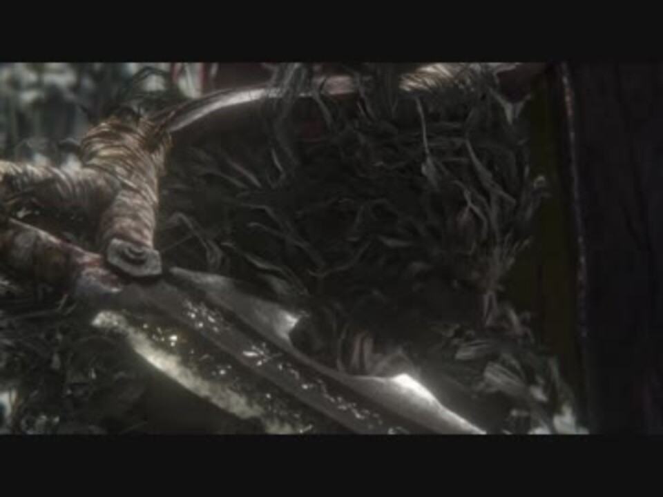 Bloodborne 獣の抱擁をつけた状態でエンディング オープニング ニコニコ動画