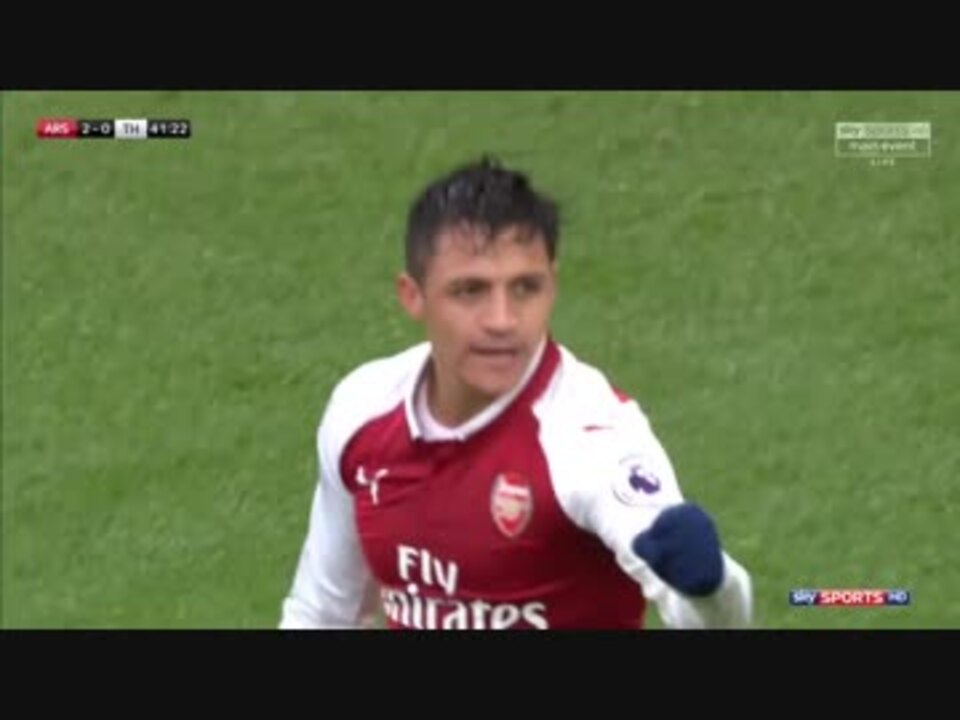 ノースロンドンダービー ≪17-18EPL：第12節≫ アーセナル vs トッテナム - ニコニコ動画