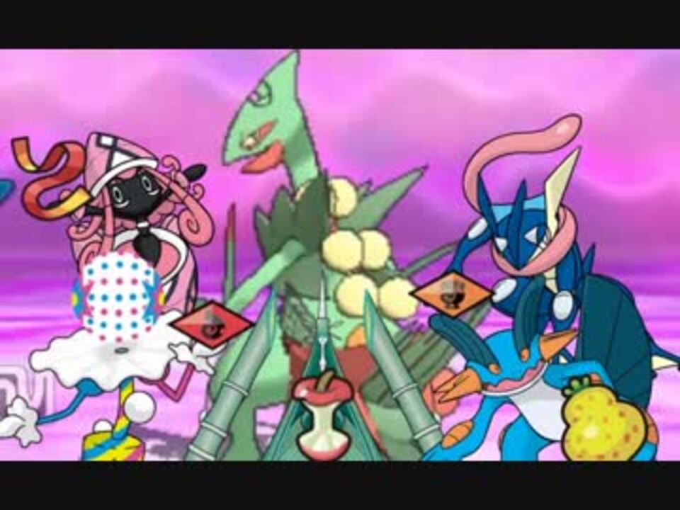 ポケモンusm 実 況の無いシングルレート Part2 メガジュカイン ニコニコ動画