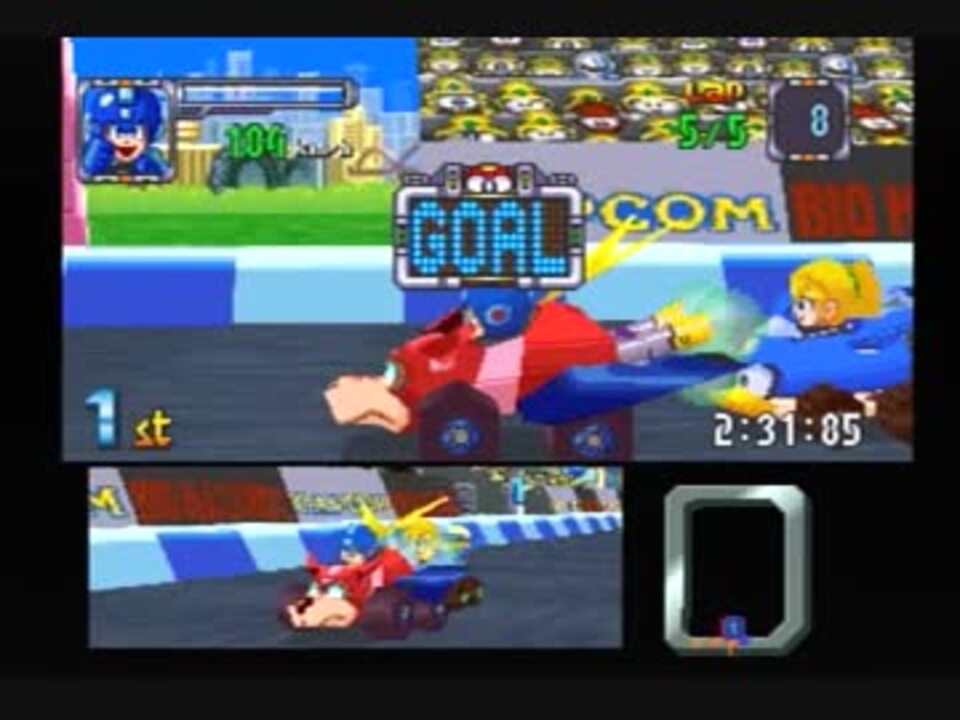 実況 優勝賞金1000万の白熱レースpart10 ロックマンバトル チェイス ニコニコ動画