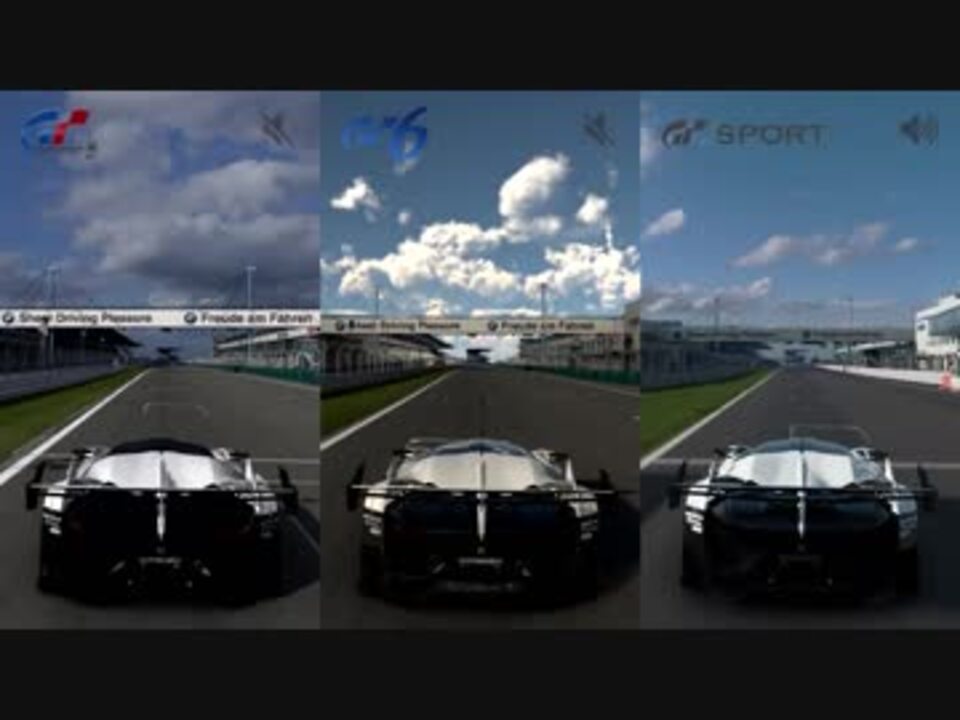 Gt5 Gt6 Gt Sport 比較 ニコニコ動画