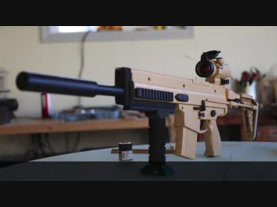 進化型ゴム銃 Scar G Ebr 強化型バトルライフル を作ってみたの ニコニコ動画