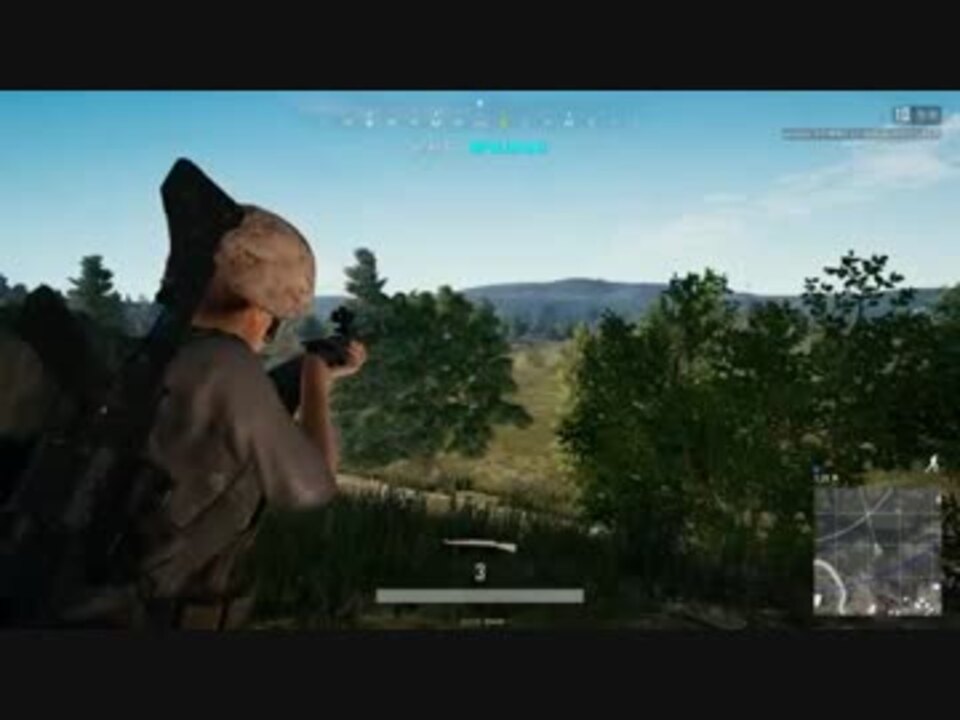 Pubg Kar腰打ちでチートで死んだょ ニコニコ動画