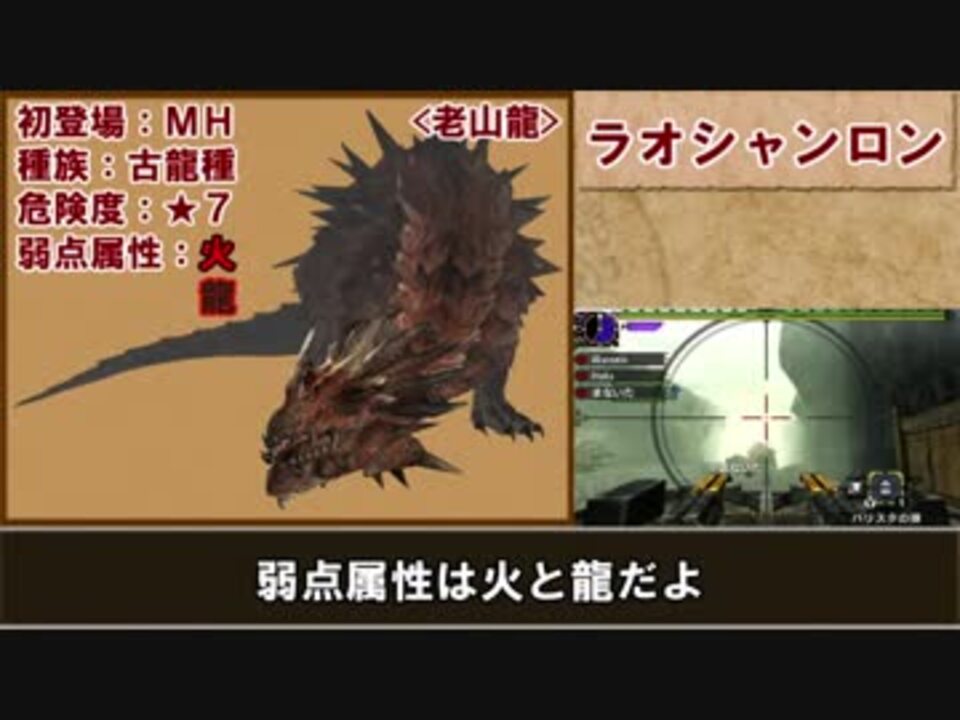 ｍｈｘｘ ゆっくりモンハン図鑑x２５ ゆっくり解説実況 ニコニコ動画