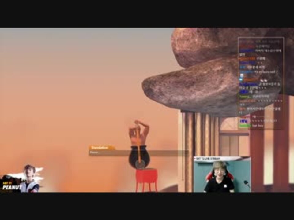 Getting Over It 外人発狂 失敗リアクション集3 ニコニコ動画