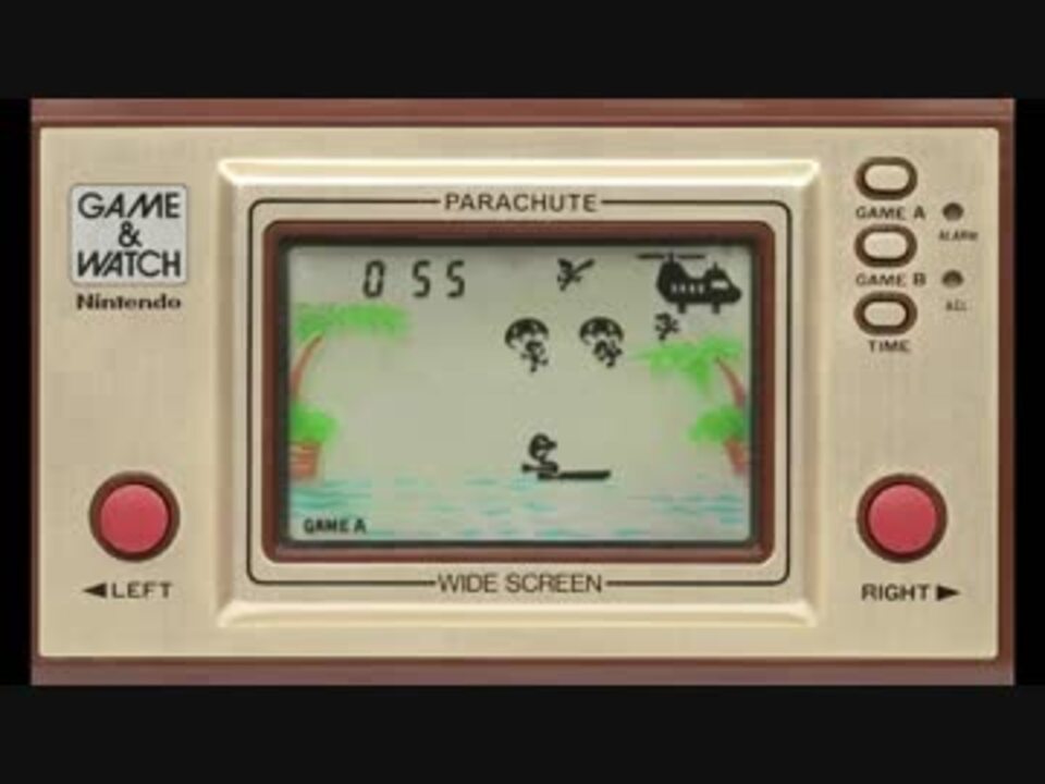 【任天堂】ゲーム&ウォッチ　 パラシュート　1981年製 任天堂】ゲーム&ウォッチ パラシュート 1981年製