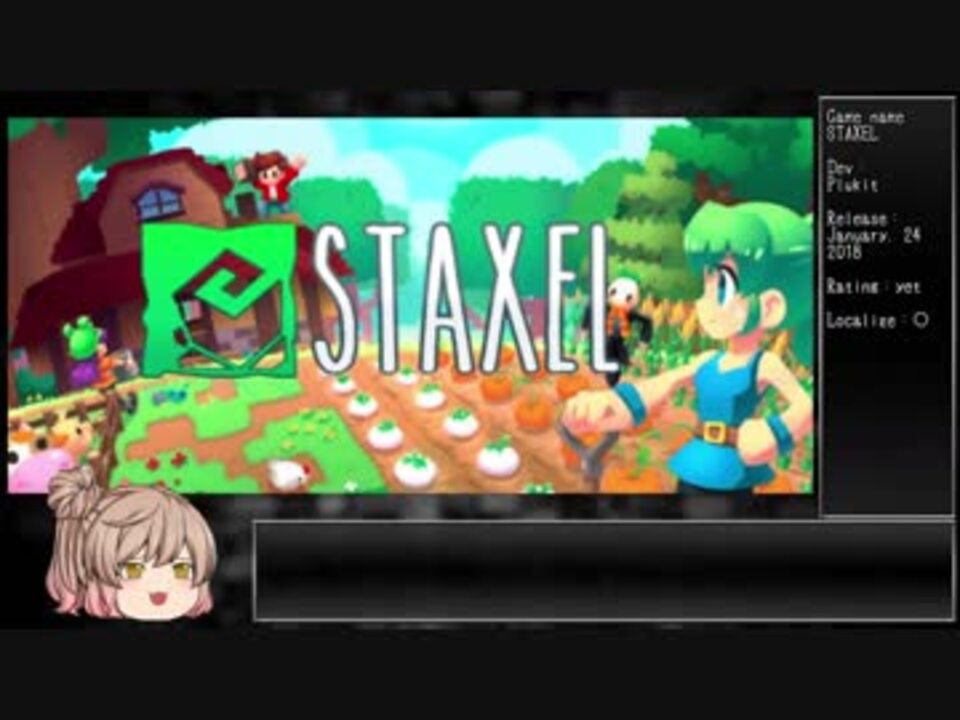 Steamゲーム紹介part8 Staxel ニコニコ動画