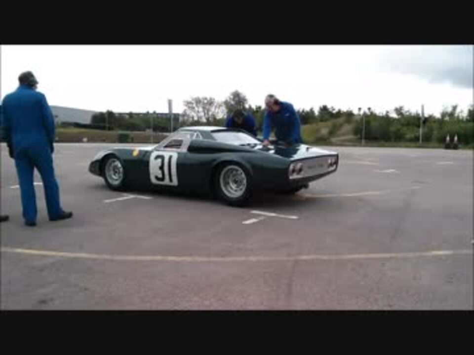 ガスタービンエンジンを搭載したイギリスのレーシングカー ニコニコ動画