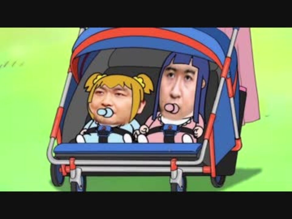 ポプテピピック5話 中の人と化したポプ子とピピ美 ニコニコ動画