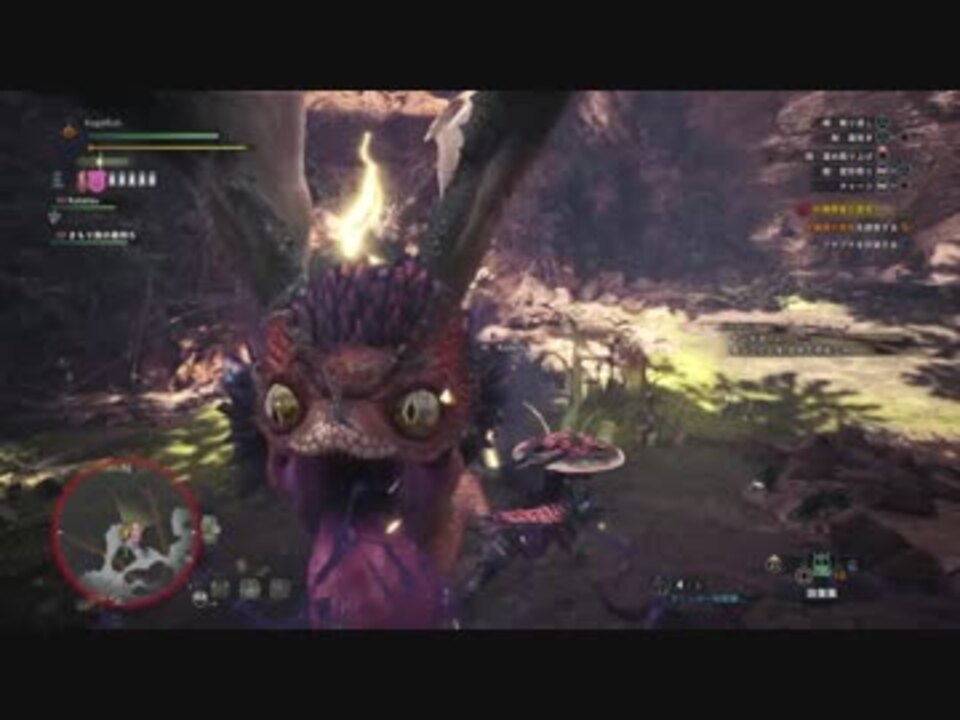 風来の盾斧 上位 1 驚愕の プケプケ 調査 Mhw ゆっくり実況 ニコニコ動画