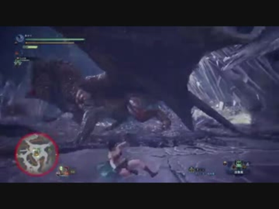 Mhw 上位クシャルダオラ 防具メガネだけでやってみた ハンマー ニコニコ動画