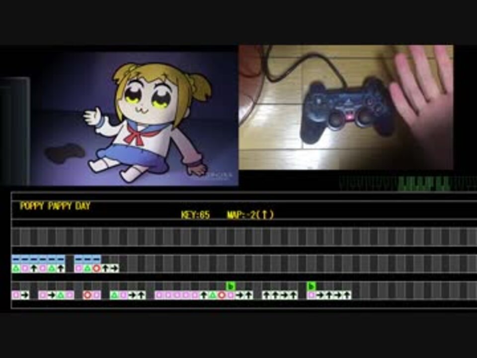 クソゲー ポプテピピック7話ed Poppy Pappy Day を実際にプレイしてみた 昆布 ニコニコ動画