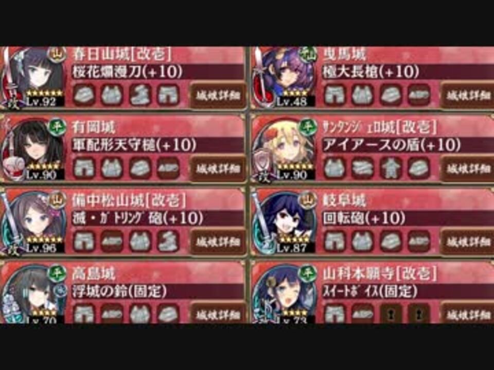 城プロ Re 魔王降臨 和泉 難しい 6以下平均80 ニコニコ動画