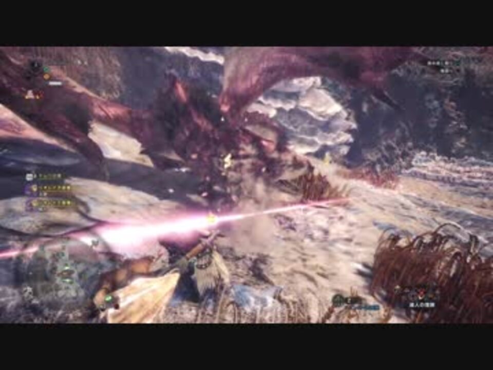 Mhw 効率的なhr上げ 丘の上の雪見桜 ハンマーソロ 3 37 68 ニコニコ動画