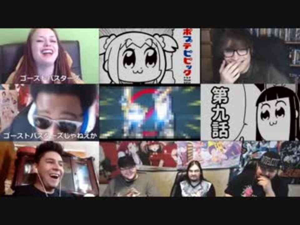 ポプテピピック ９話を見た海外の反応 ニコニコ動画