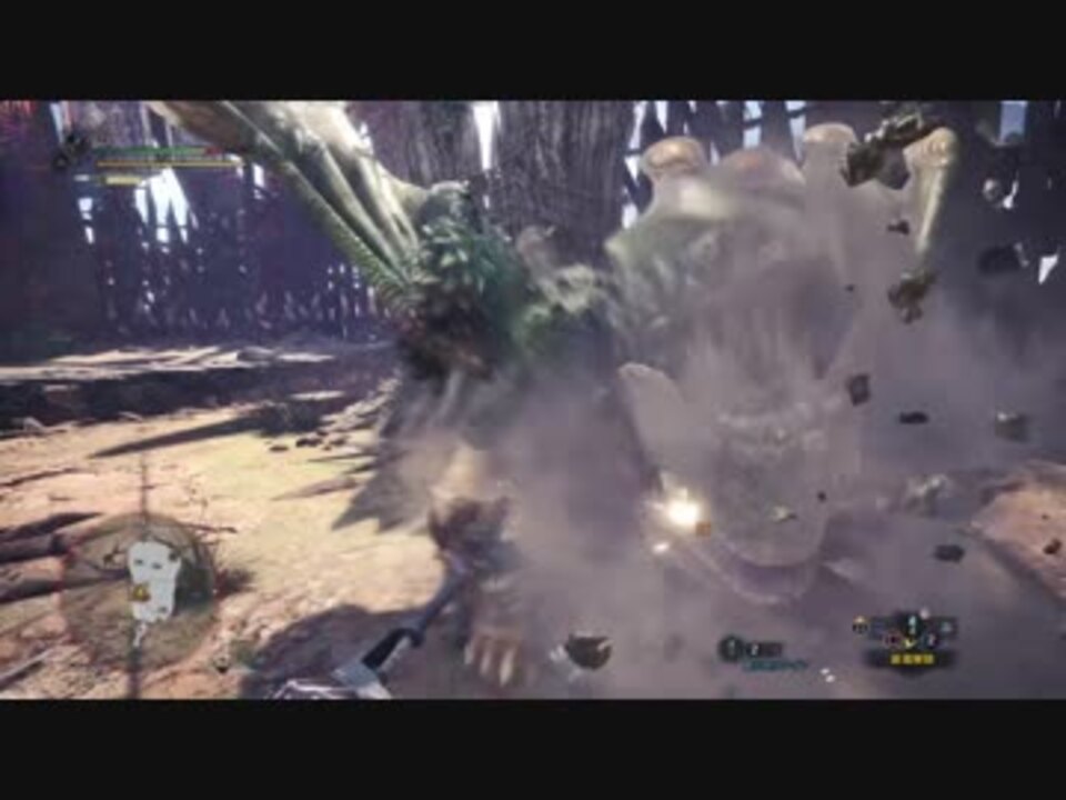 Mhw 闘技大会プケプケ ハンマーソロ Sランク 1 55 76 ゆっくり解説 ニコニコ動画