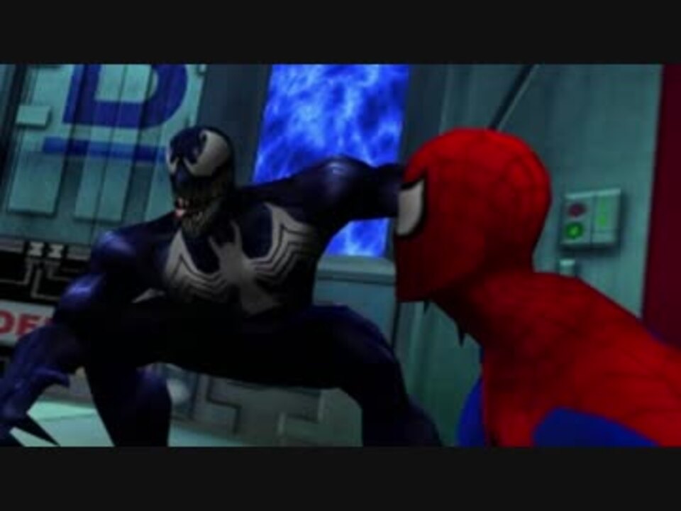 スパイダーマン 00 Ps1 カットシーン集 日本語版 Slpm ニコニコ動画