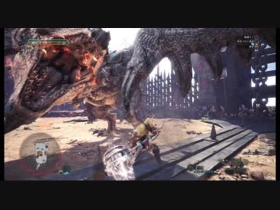 Mhw 闘技大会 リオレウス亜種 ハンマーソロ Sランク 4 21 55 ニコニコ動画