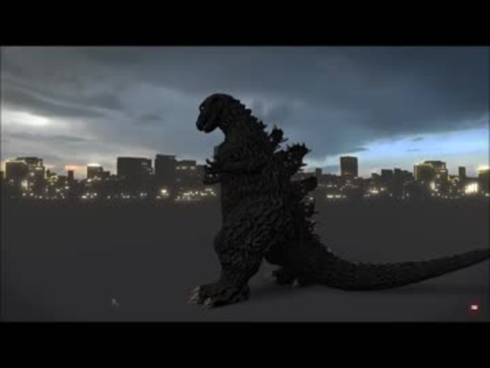 歴代ゴジラ大行進 54 17 大きさ比較 Evolution Of Godzilla Size Comparison Filmcore ニコニコ動画