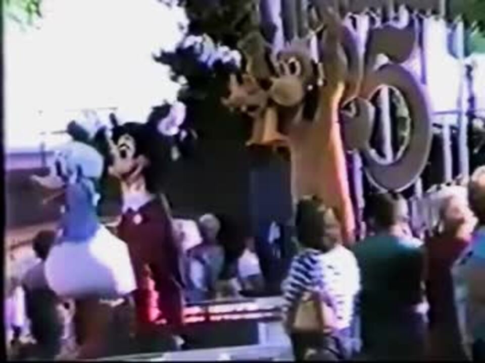 １９８０年のディズニーランド２５周年記念パレード In アナハイム ニコニコ動画