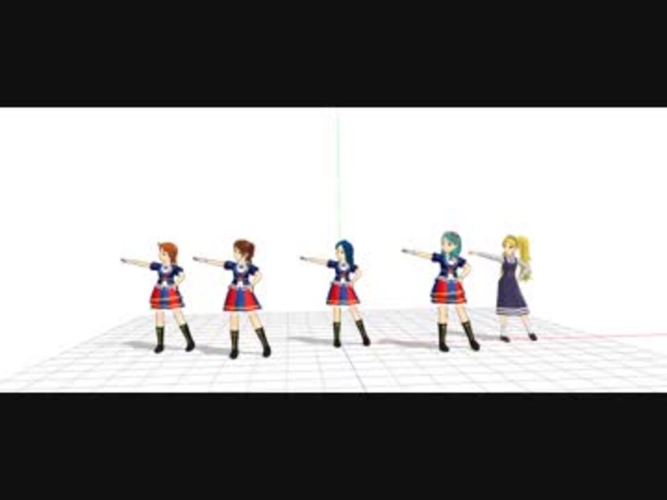 [アイマスMMD] (95%完成 + 5人追加) Princess Be Ambitious!! - ニコニコ動画