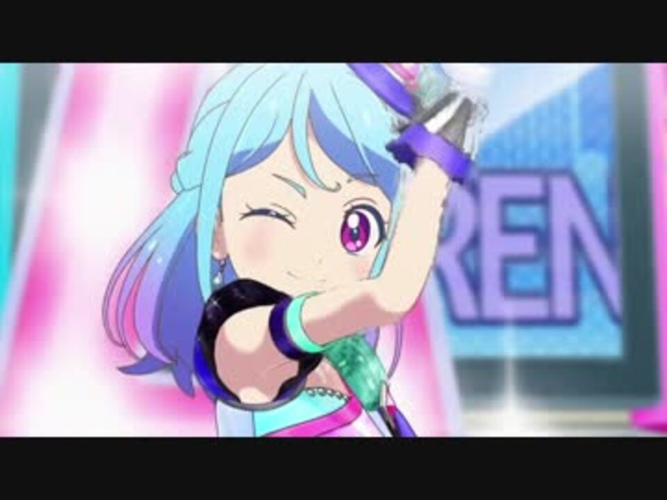 アイカツフレンズ 6cm上の景色 をぬるぬるにしてみた Hd60fps ニコニコ動画