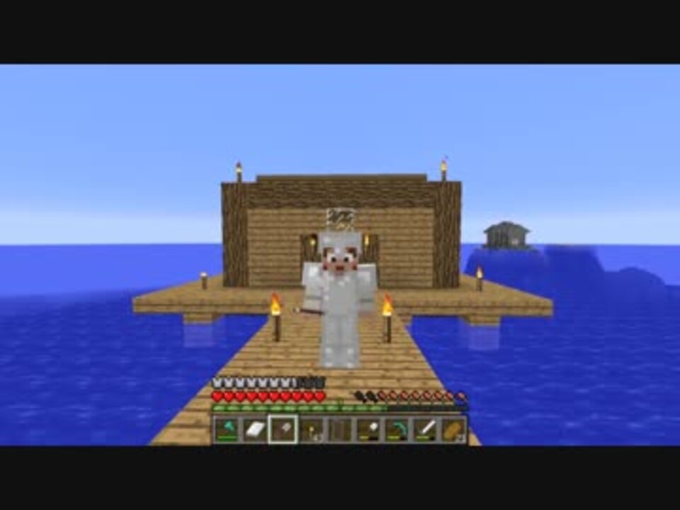 マイクラ実況 6 ろこん 逝く 村とネザー要塞探し ニコニコ動画